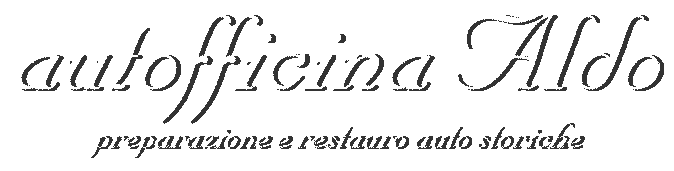 AUTOFFICINA ALDO: preparazione e restauro auto storiche.